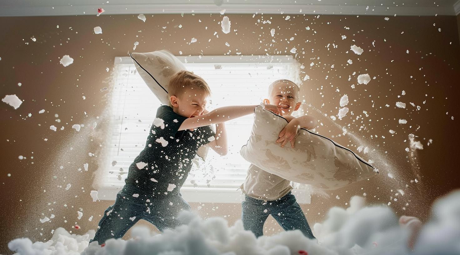 Bewegungsspiele für Kinder im Wohnzimmer